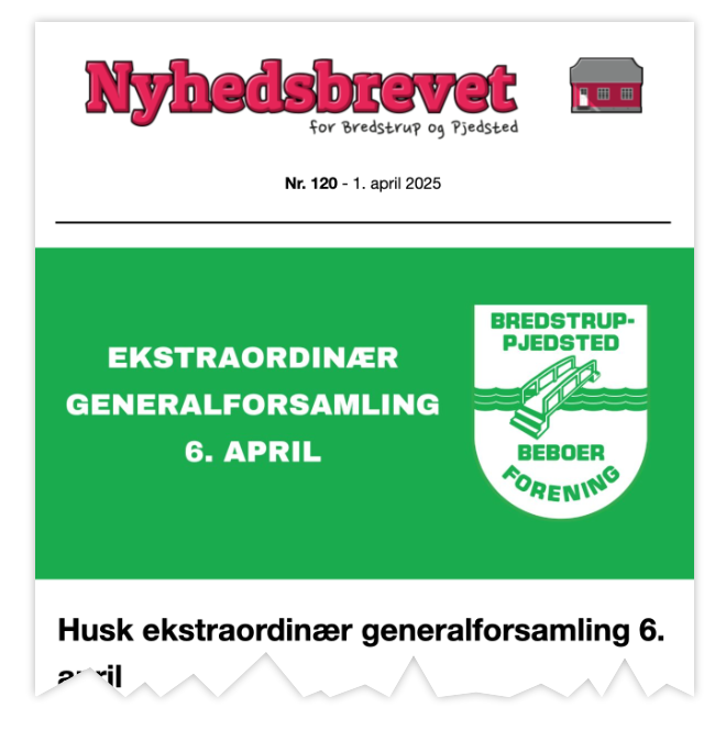 Nyhedsbrev - april 2025